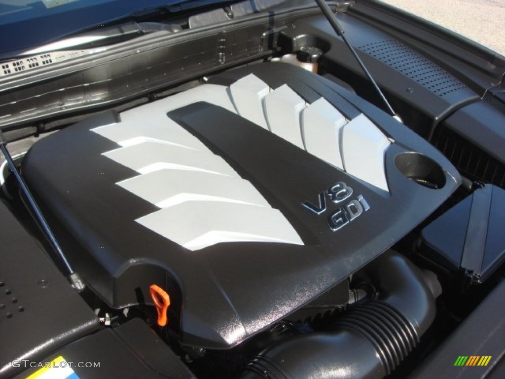 2012 Hyundai Equus Signature 5.0 Liter GDI DOHC 32-Valve D-CVVT V8 Engine Photo #77335917