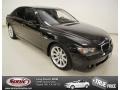 2006 Jet Black BMW 7 Series 750i Sedan  photo #1