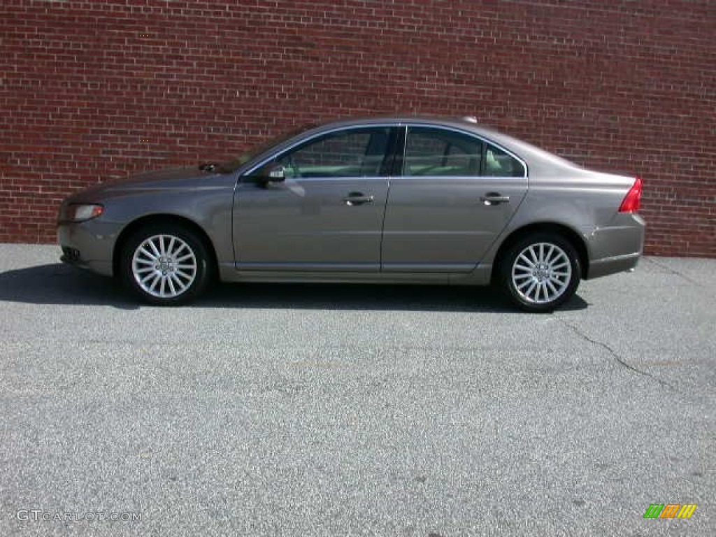 2007 S80 3.2 - Oyster Gray Metallic / Sandstone Beige photo #11
