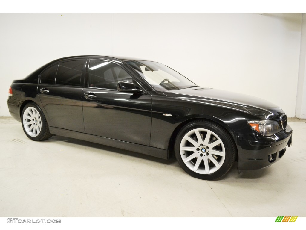 Jet Black 2006 BMW 7 Series 750i Sedan Exterior Photo #77336274