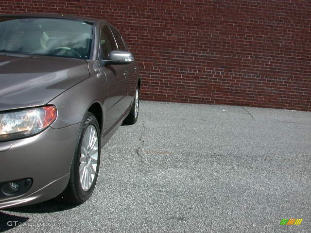 2007 S80 3.2 - Oyster Gray Metallic / Sandstone Beige photo #12