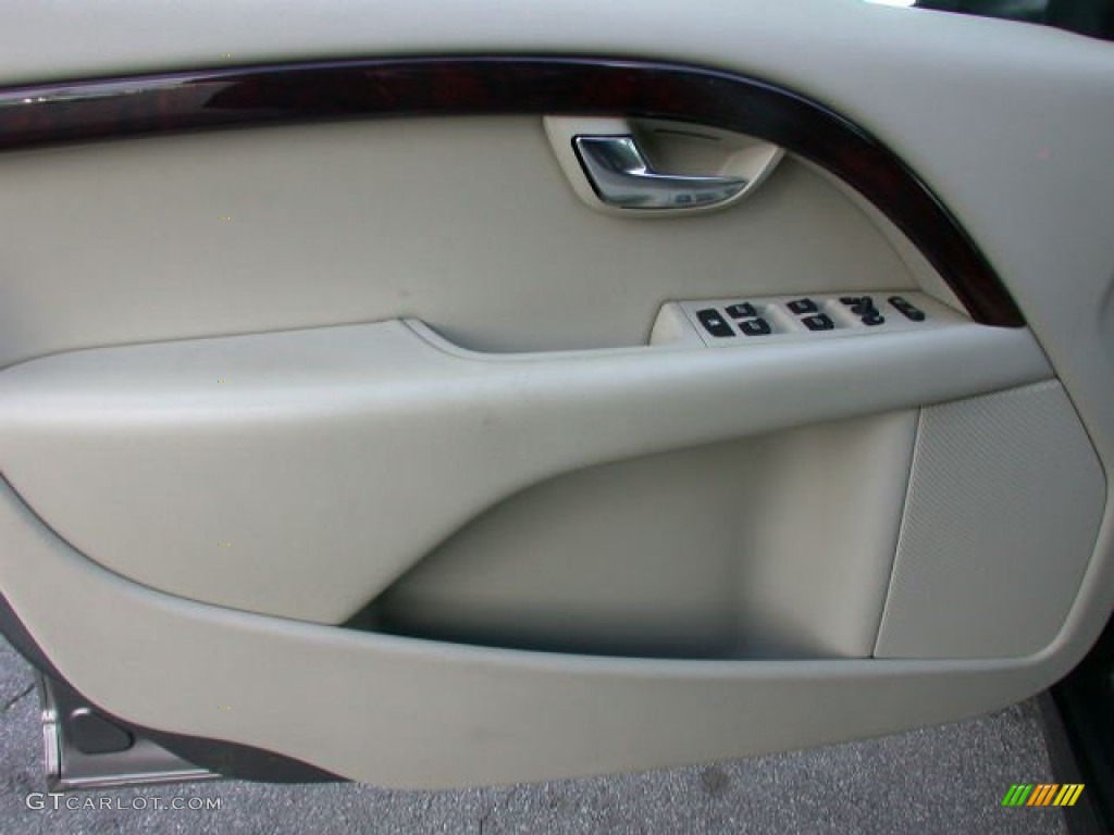 2007 S80 3.2 - Oyster Gray Metallic / Sandstone Beige photo #14