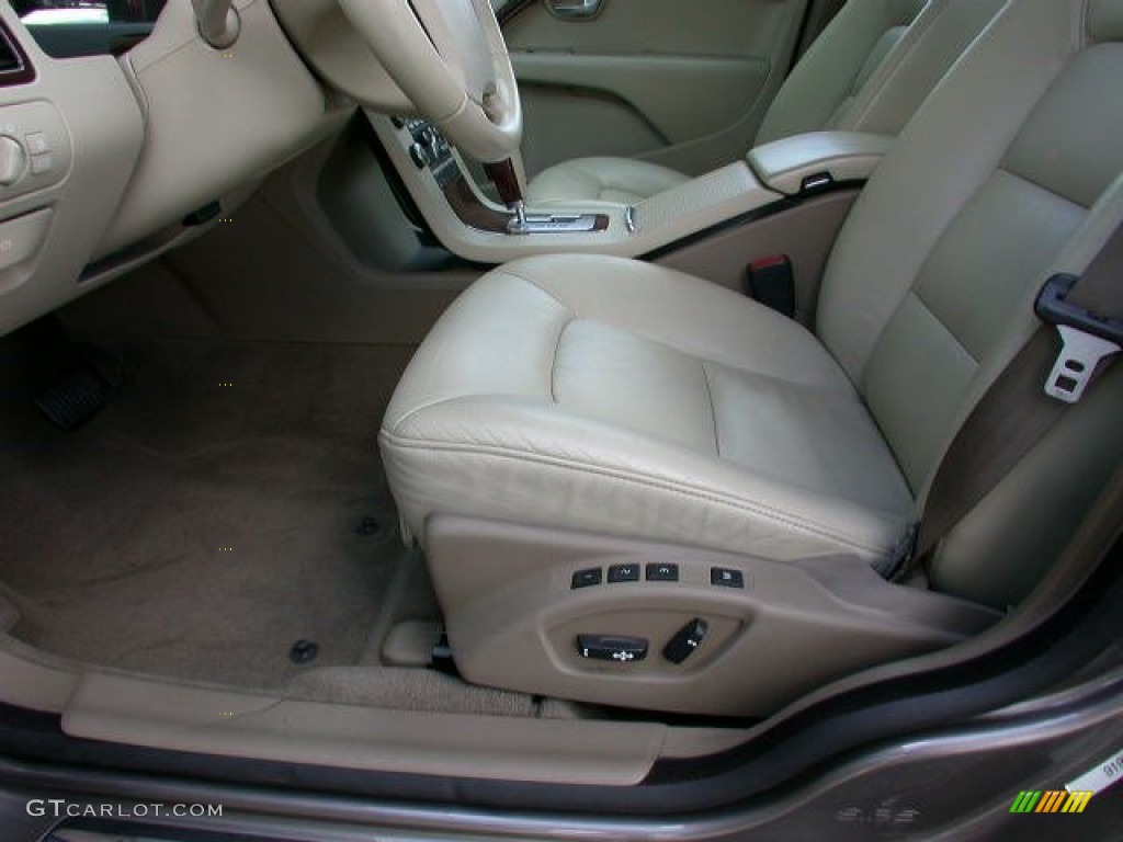 2007 S80 3.2 - Oyster Gray Metallic / Sandstone Beige photo #20
