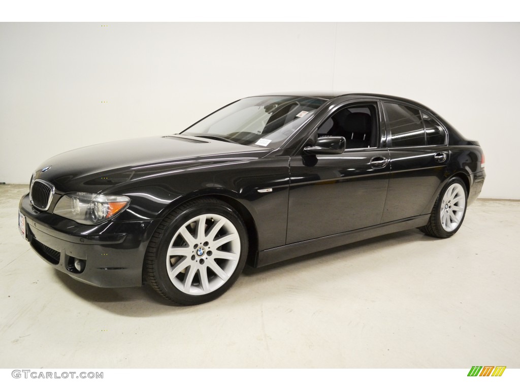 Jet Black 2006 BMW 7 Series 750i Sedan Exterior Photo #77336490