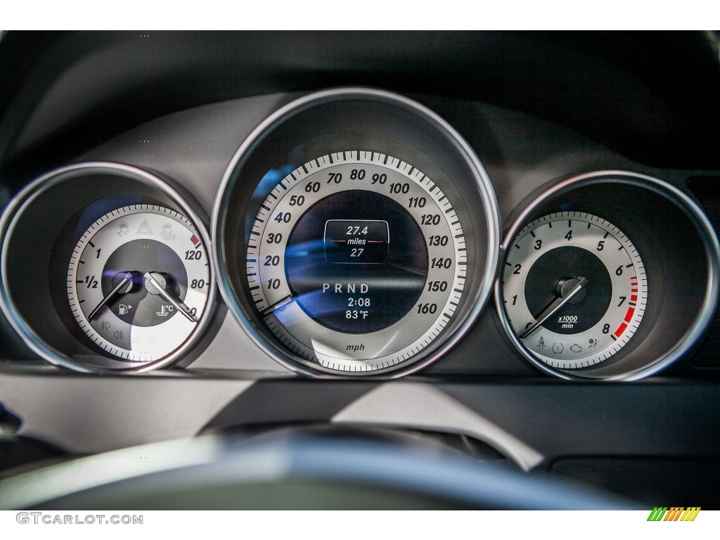 2013 Mercedes-Benz C 250 Coupe Gauges Photo #77336667