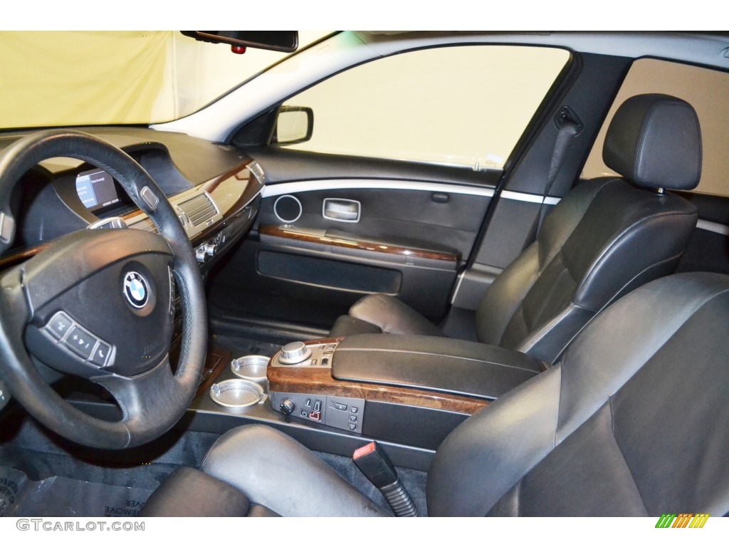 2006 BMW 7 Series 750i Sedan Front Seat Photo #77336757