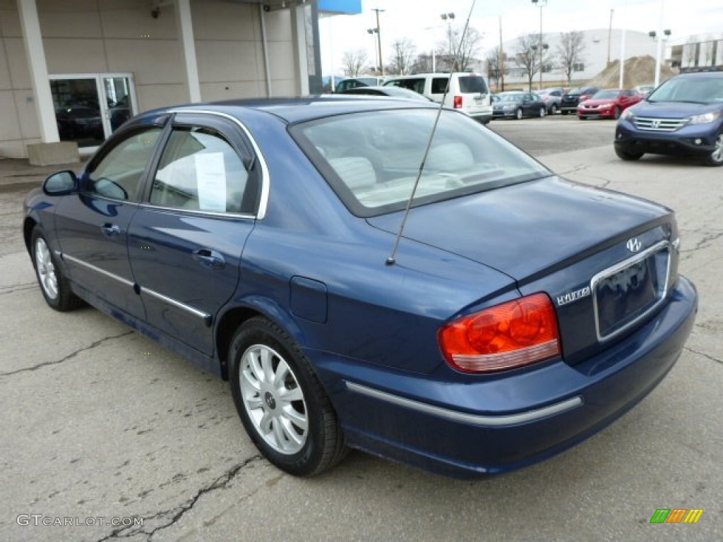 Ardor Blue 2004 Hyundai Sonata V6 Exterior Photo #77336785