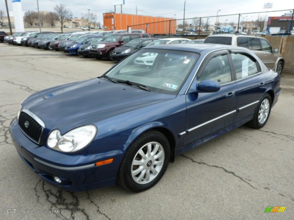 Ardor Blue 2004 Hyundai Sonata V6 Exterior Photo #77336874