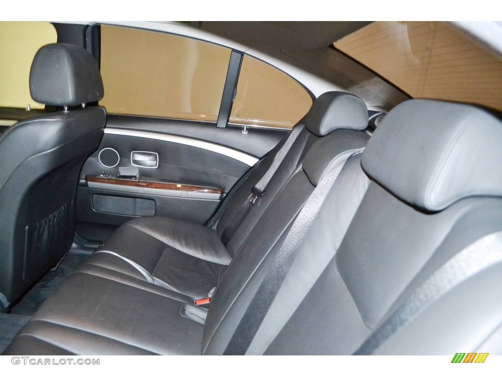 2006 7 Series 750i Sedan - Jet Black / Black/Black photo #15