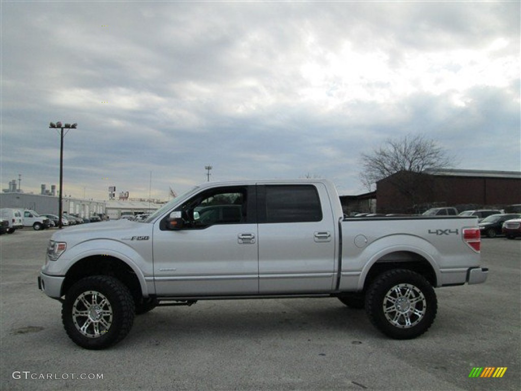 Ingot Silver Metallic 2013 Ford F150 Platinum SuperCrew 4x4 Exterior Photo #77337306