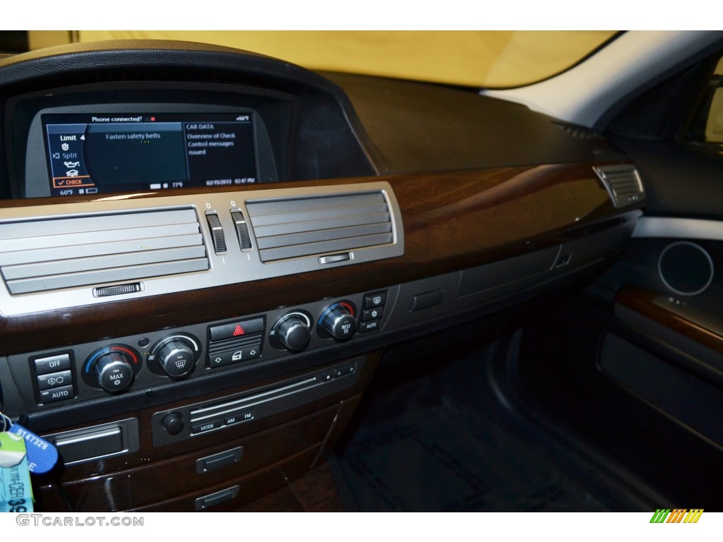 2006 7 Series 750i Sedan - Jet Black / Black/Black photo #20