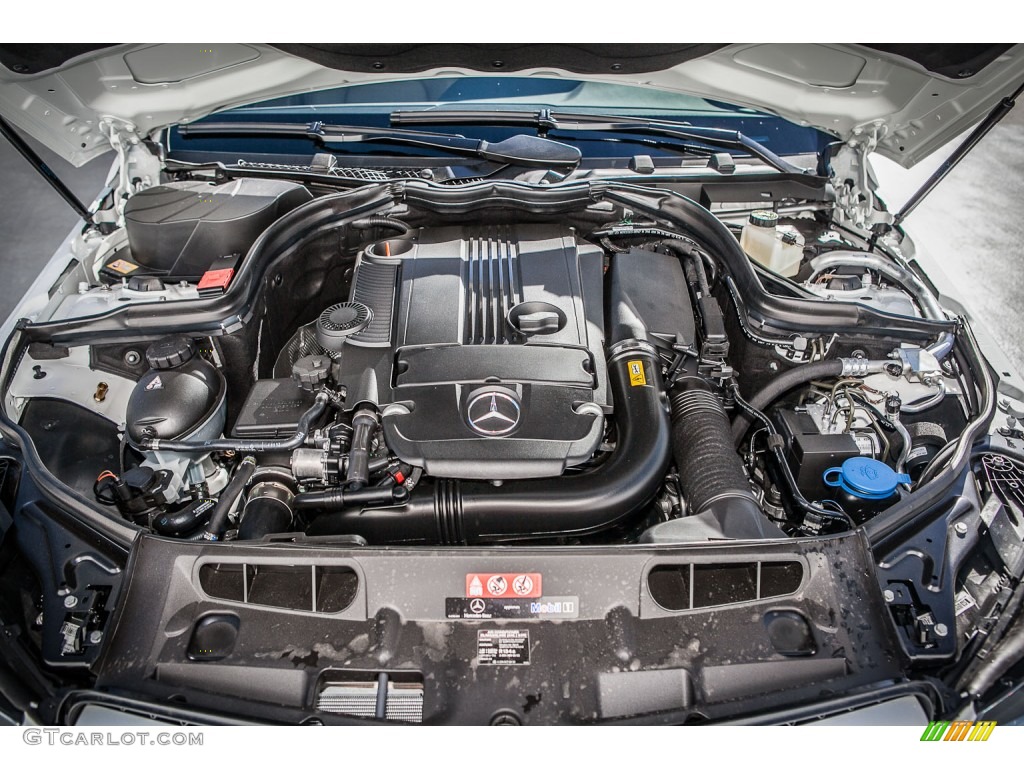 2013 Mercedes-Benz C 250 Coupe 1.8 Liter DI Turbocharged DOHC 16-Valve VVT 4 Cylinder Engine Photo #77337568