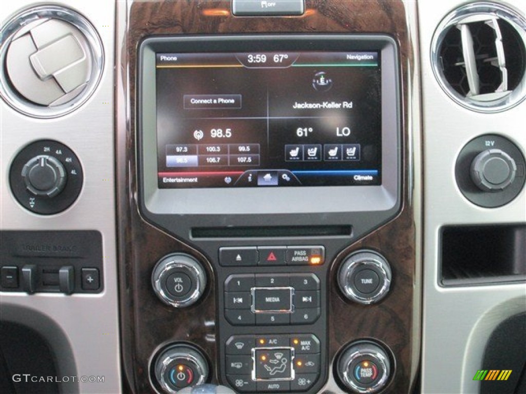 2013 Ford F150 Platinum SuperCrew 4x4 Controls Photo #77337645