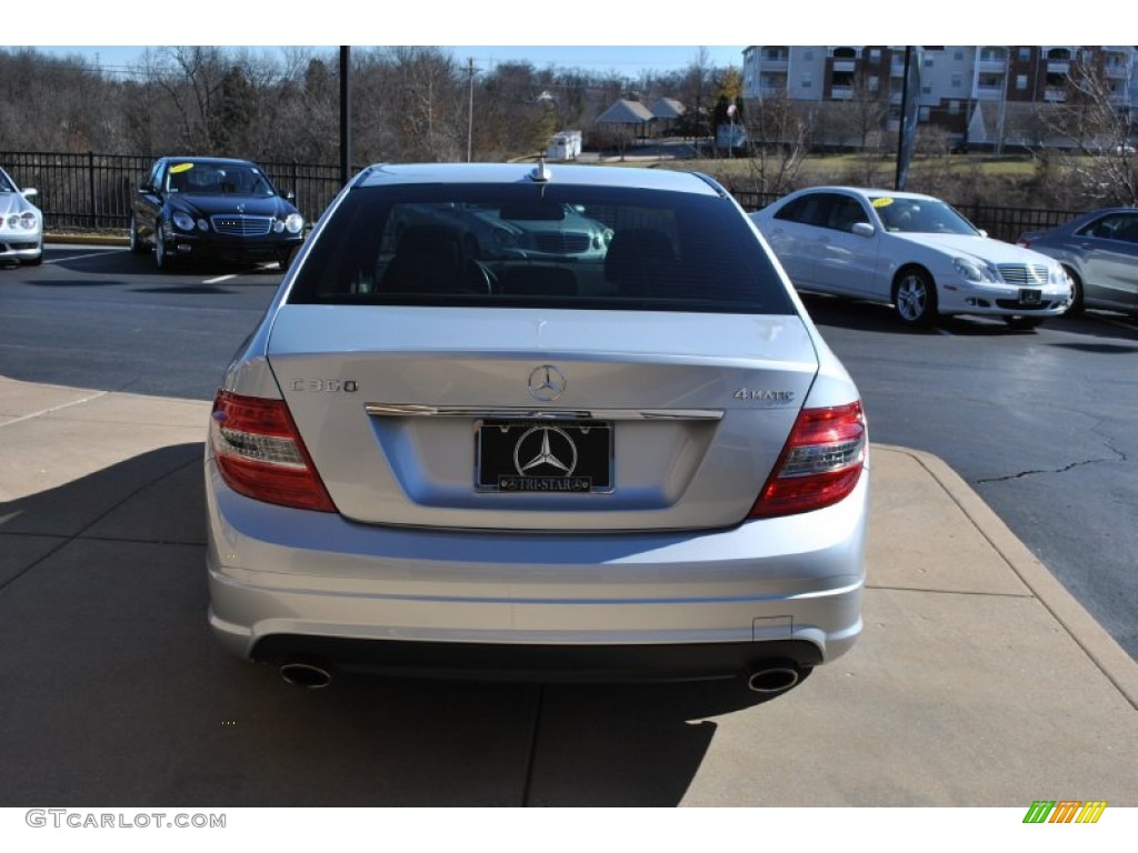 2008 C 300 4Matic Sport - Iridium Silver Metallic / Grey/Black photo #10