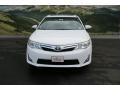 2013 Super White Toyota Camry XLE V6  photo #3