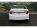 2013 Super White Toyota Camry XLE V6  photo #4