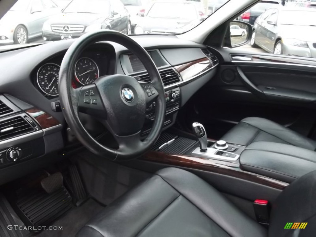 Black Interior 2007 BMW X5 3.0si Photo #77339525