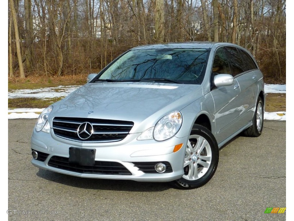 Iridium Silver Metallic 2009 Mercedes-Benz R 350 4Matic Exterior Photo #77340048