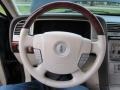 Light Parchment 2004 Lincoln Navigator Luxury Steering Wheel