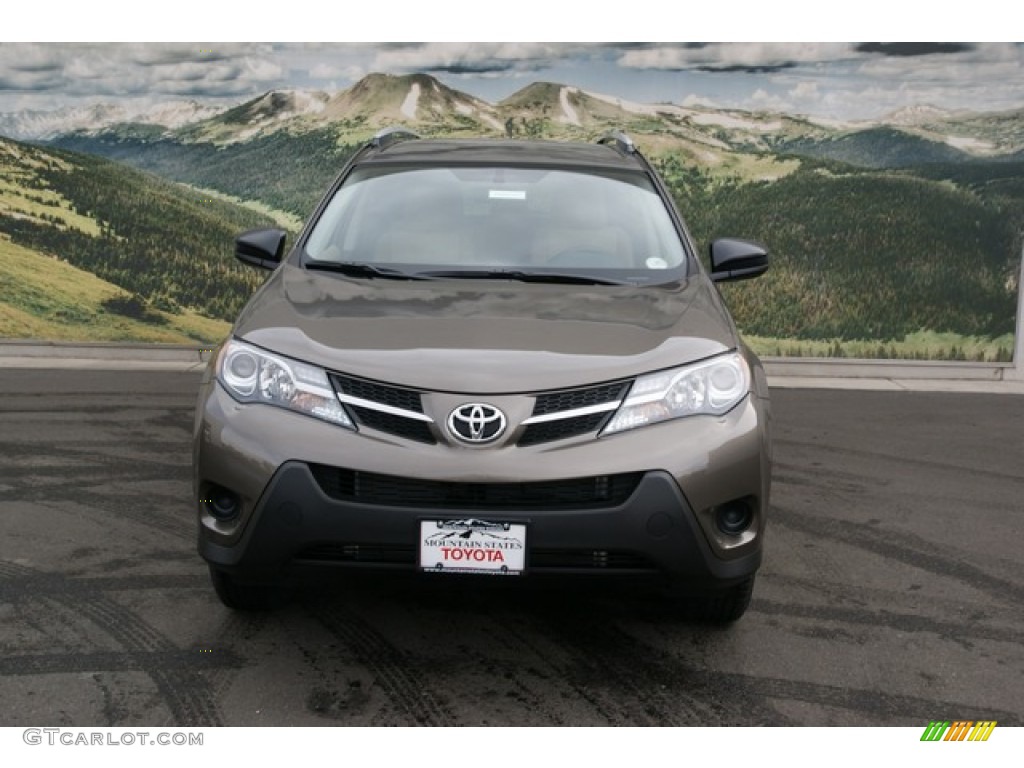 2013 RAV4 LE AWD - Pyrite Mica / Beige photo #3