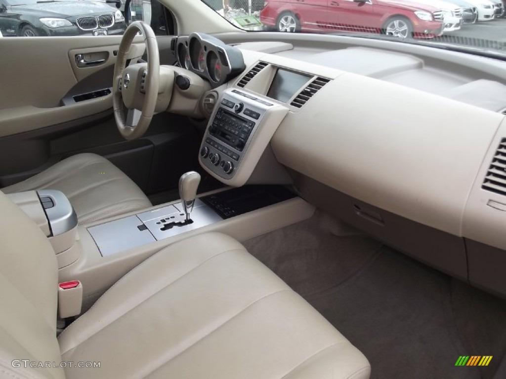 2007 Nissan Murano SL AWD Cafe Latte Dashboard Photo #77340459