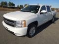 2009 Summit White Chevrolet Silverado 1500 LT Z71 Crew Cab 4x4  photo #1