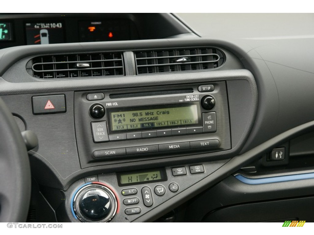 2013 Toyota Prius c Hybrid Two Controls Photo #77341503