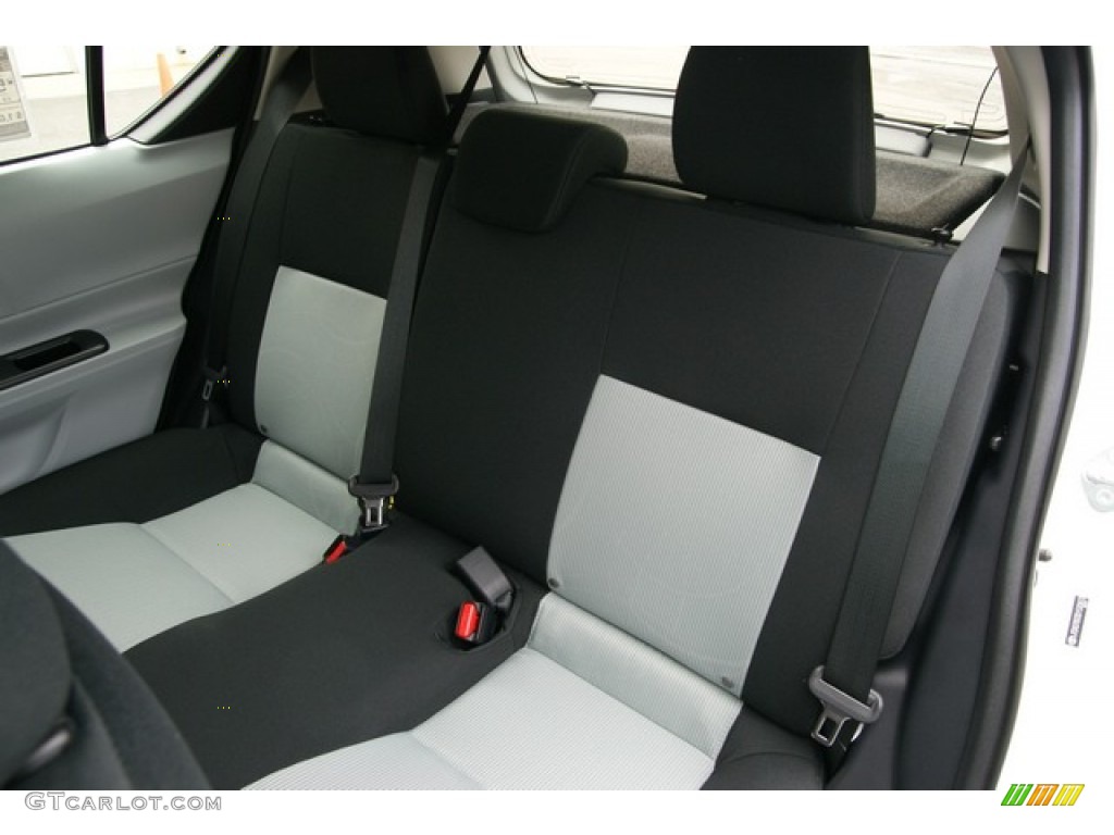 Light Blue Gray/Black Interior 2013 Toyota Prius c Hybrid Two Photo #77341518