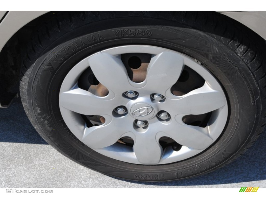 2007 Elantra GLS Sedan - Laguna Sand Beige / Beige photo #5