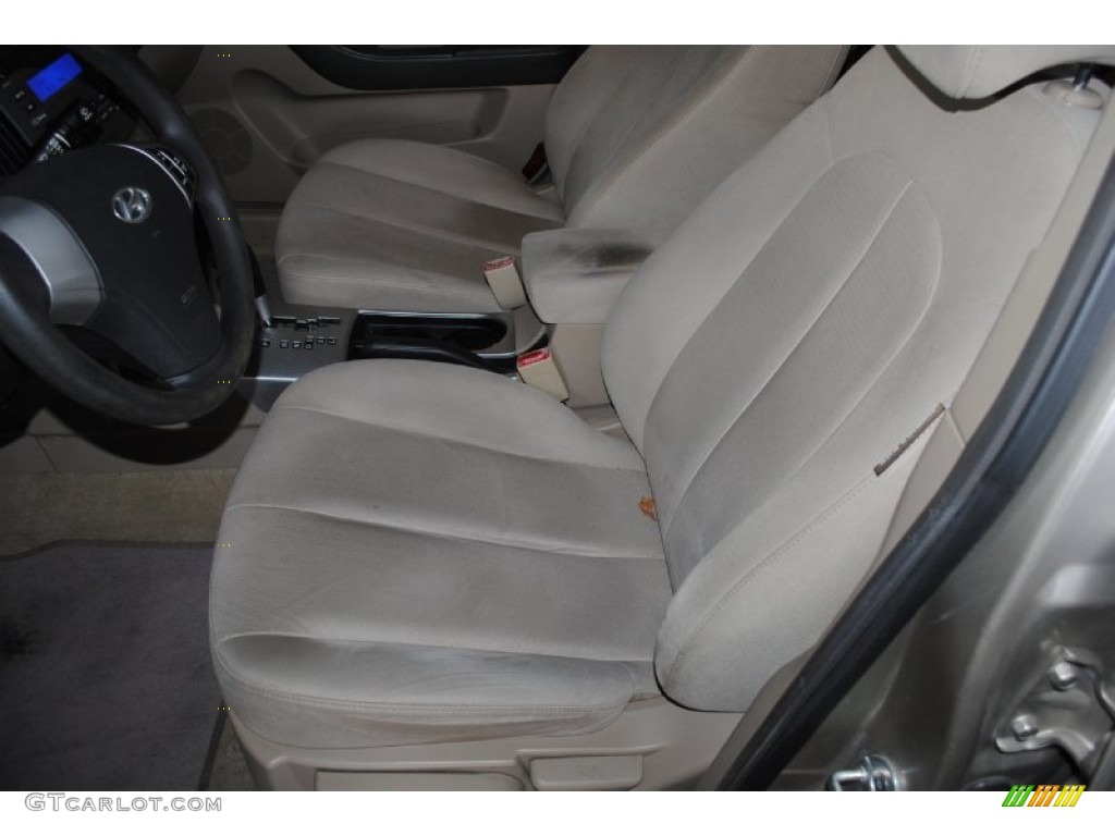 2007 Elantra GLS Sedan - Laguna Sand Beige / Beige photo #12