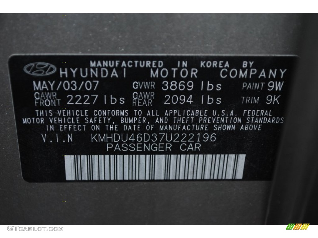 2007 Elantra GLS Sedan - Laguna Sand Beige / Beige photo #29