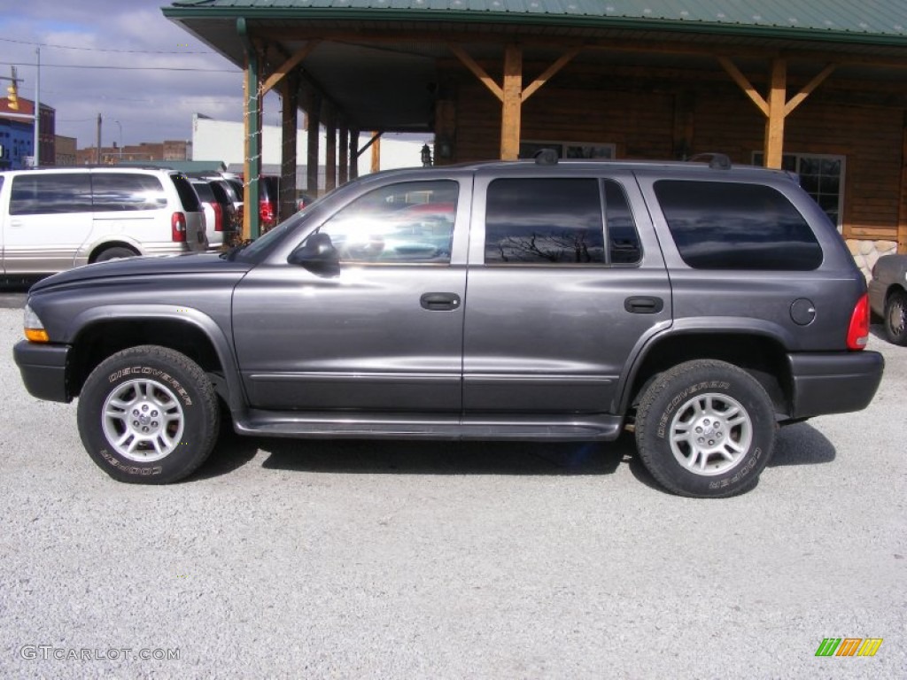 Graphite Metallic 2003 Dodge Durango SLT 4x4 Exterior Photo #77342238