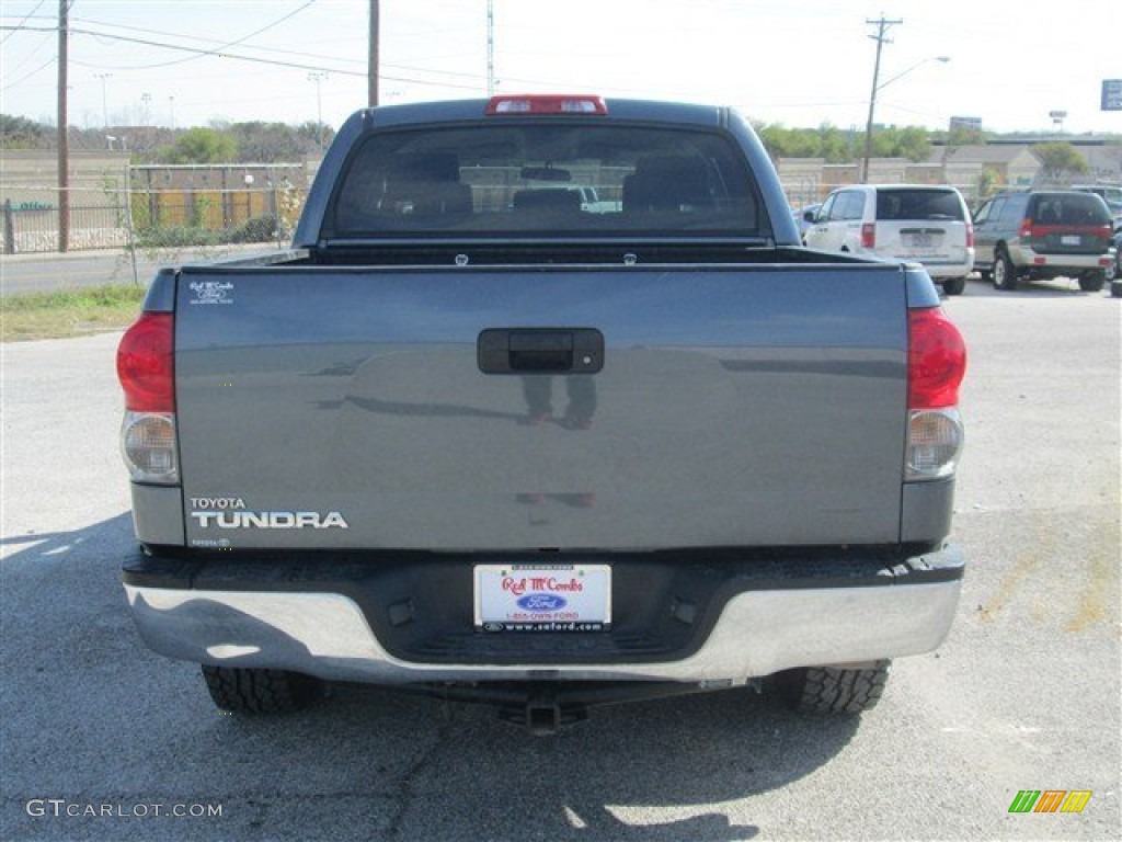 2008 Tundra SR5 CrewMax - Slate Gray Metallic / Graphite Gray photo #5