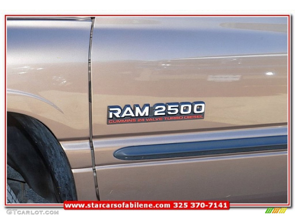 2001 Ram 2500 SLT Quad Cab - Medium Bronze Pearl Coat / Camel/Tan photo #2