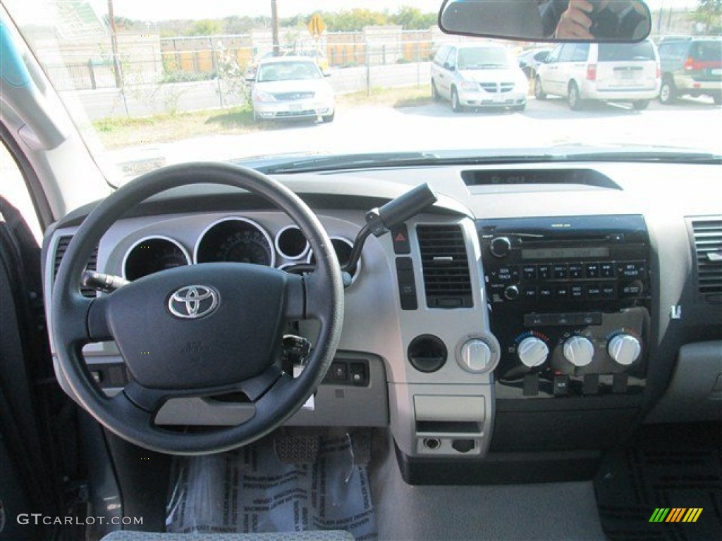 2008 Tundra SR5 CrewMax - Slate Gray Metallic / Graphite Gray photo #14