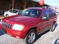 Inferno Red Tinted Pearlcoat 2002 Jeep Grand Cherokee Overland 4x4