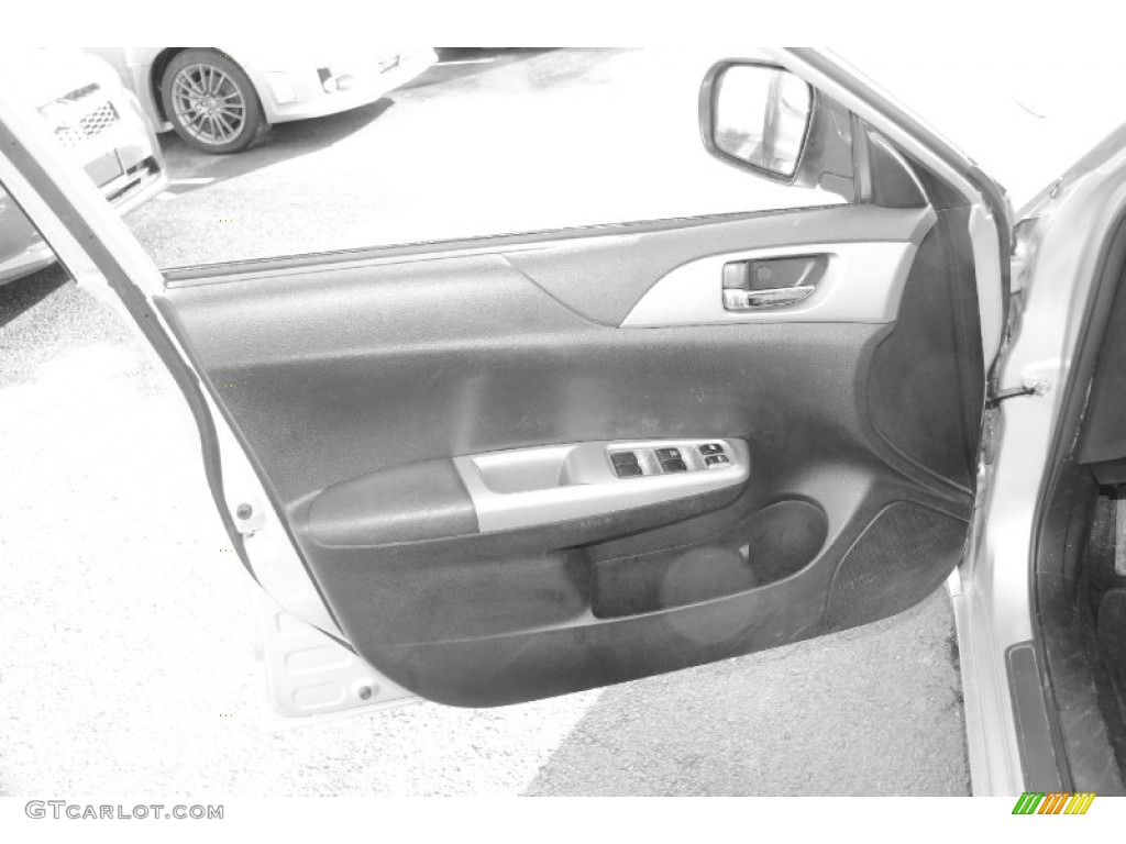 2010 Impreza 2.5i Sedan - Spark Silver Metallic / Carbon Black photo #17