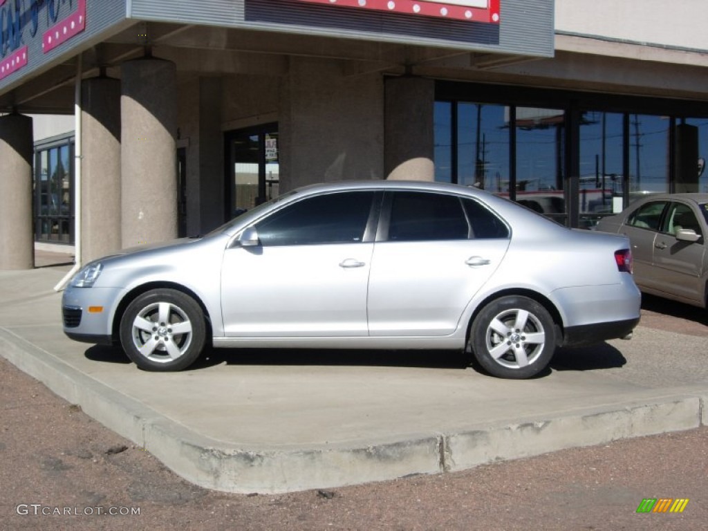Reflex Silver Metallic 2009 Volkswagen Jetta SE Sedan Exterior Photo #77343227