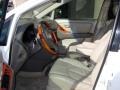 2001 Lexus RX Ivory Interior Front Seat Photo