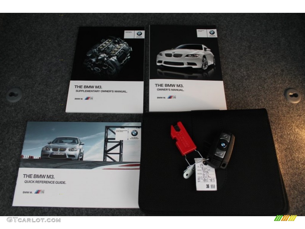 2013 BMW M3 Convertible Books/Manuals Photos