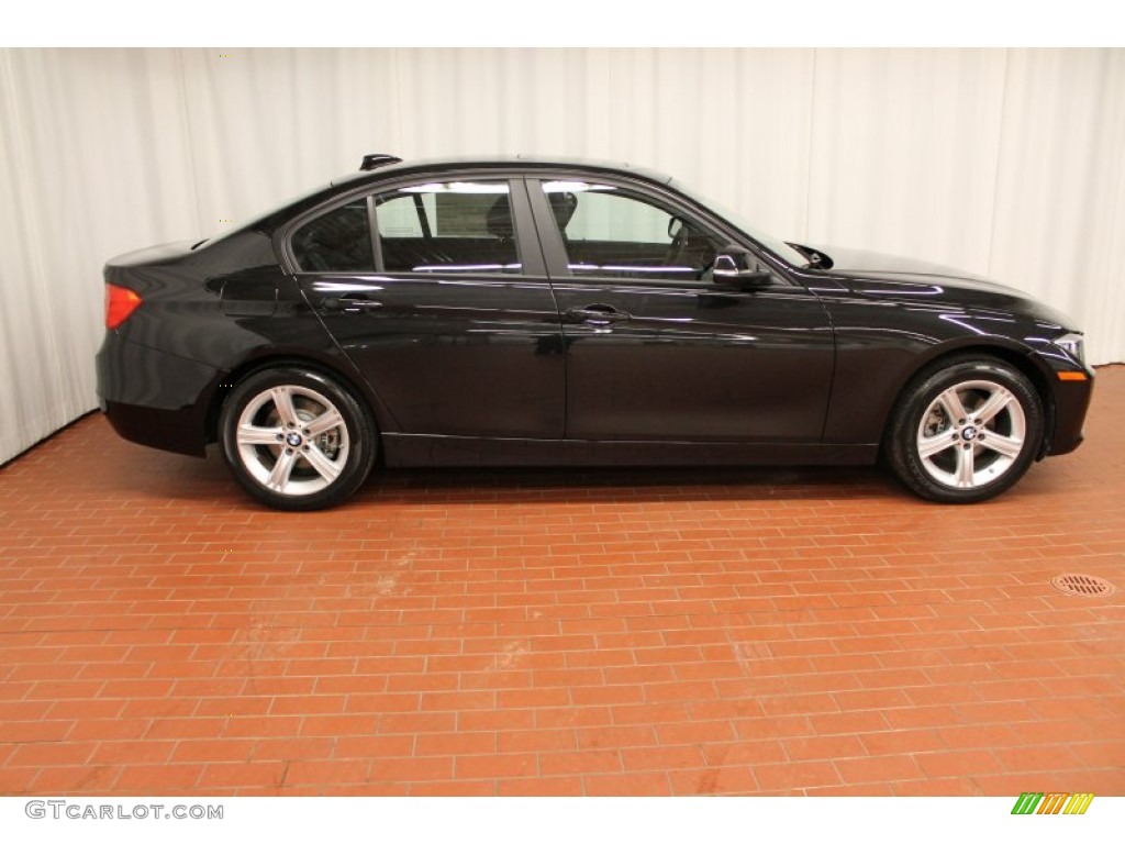 2013 3 Series 328i xDrive Sedan - Jet Black / Black photo #3