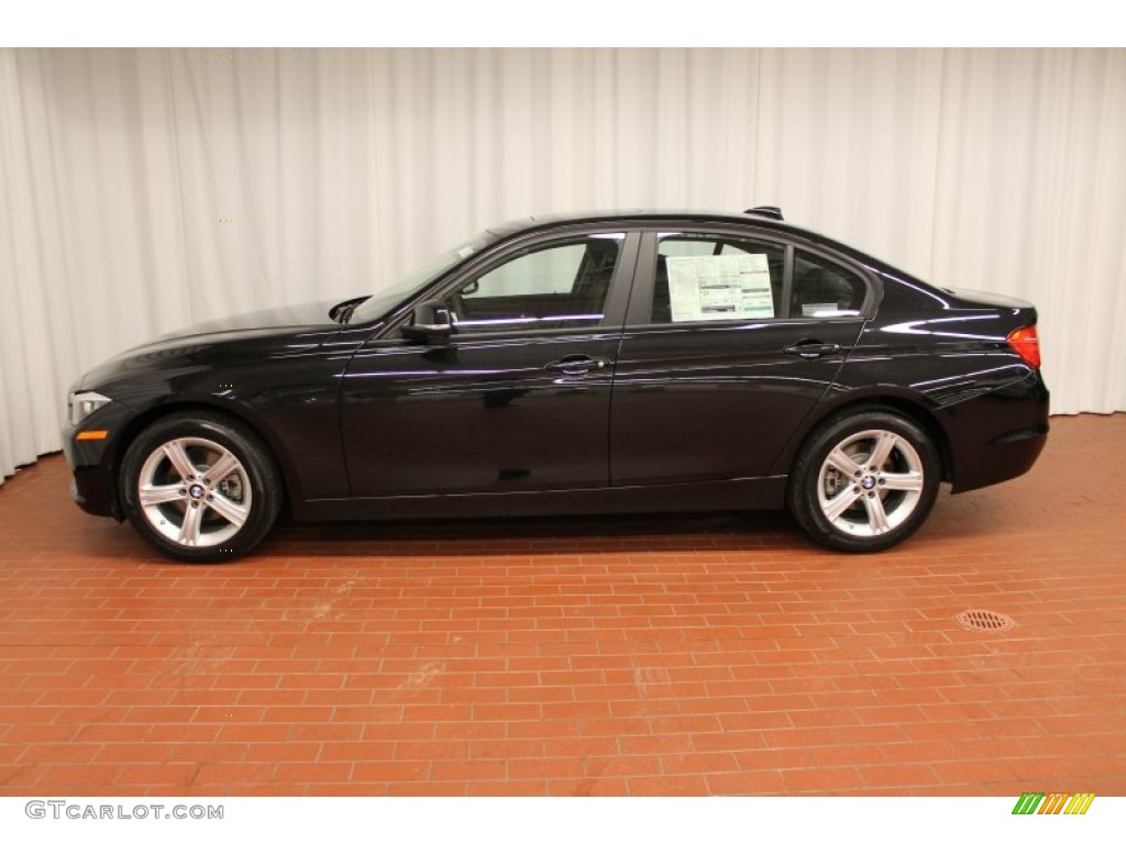 2013 3 Series 328i xDrive Sedan - Jet Black / Black photo #4