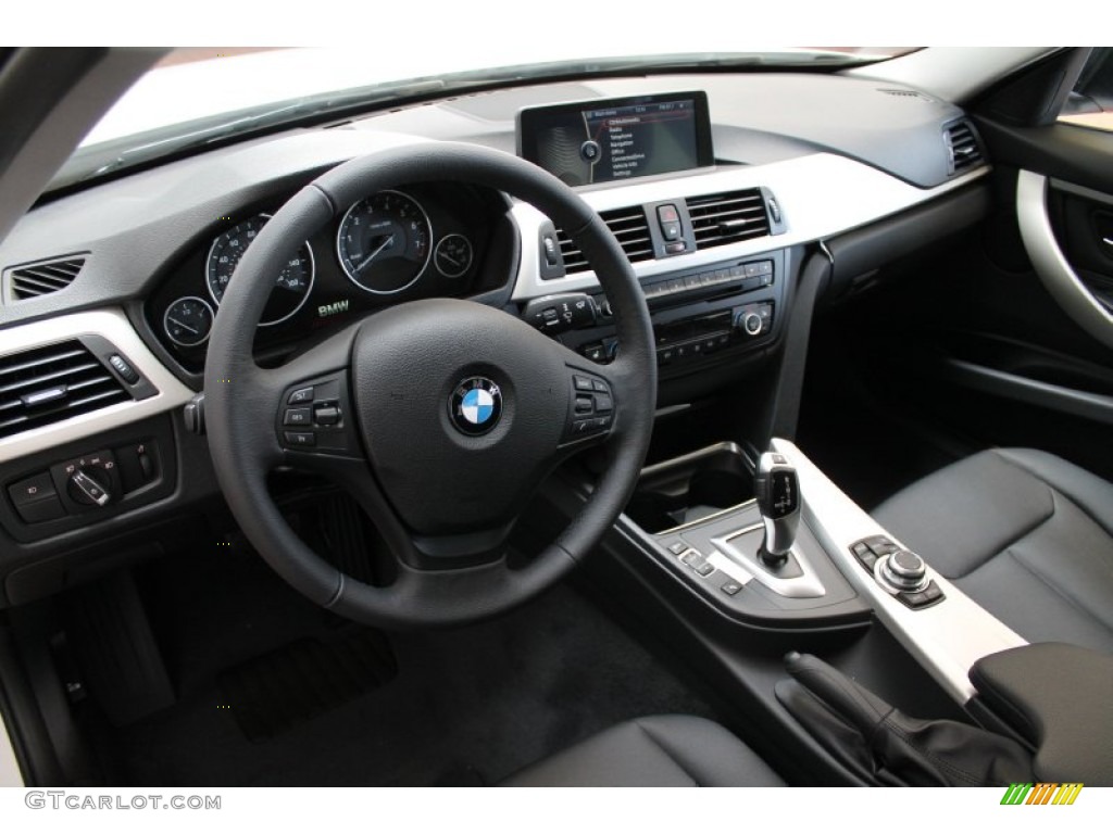 2013 3 Series 328i xDrive Sedan - Alpine White / Black photo #8