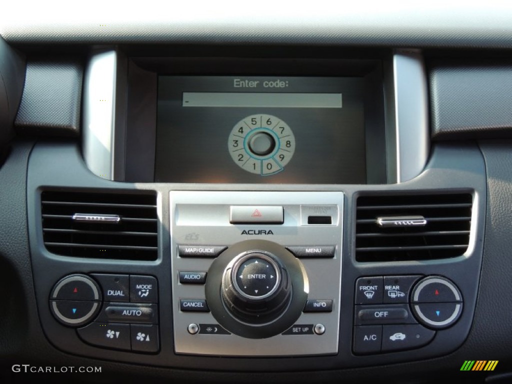 2010 Acura RDX SH-AWD Technology Controls Photo #77345085