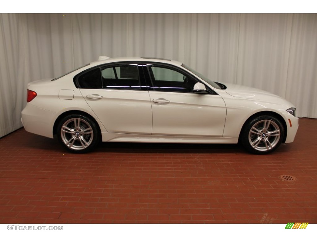 2013 3 Series 328i xDrive Sedan - Alpine White / Black photo #3