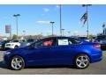 2013 Deep Impact Blue Metallic Ford Fusion SE 1.6 EcoBoost  photo #5