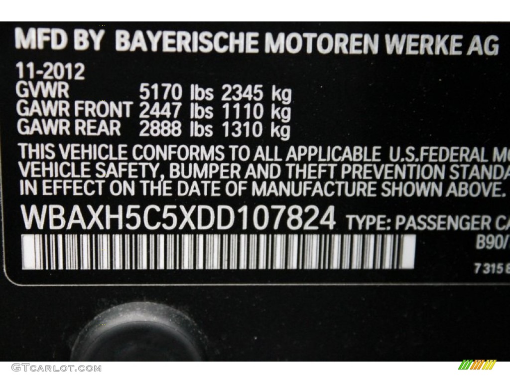 2013 5 Series 528i xDrive Sedan - Dark Graphite Metallic II / Oyster/Black photo #16