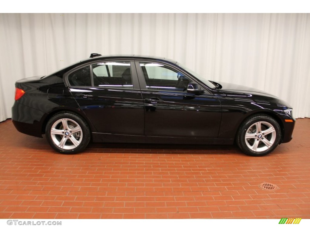2013 3 Series 328i xDrive Sedan - Jet Black / Black photo #3