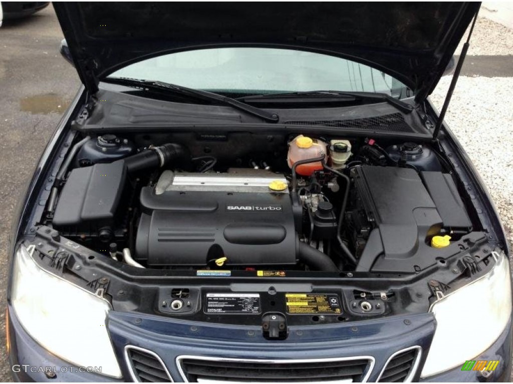 2004 Saab 9-3 Linear Sedan Engine Photos