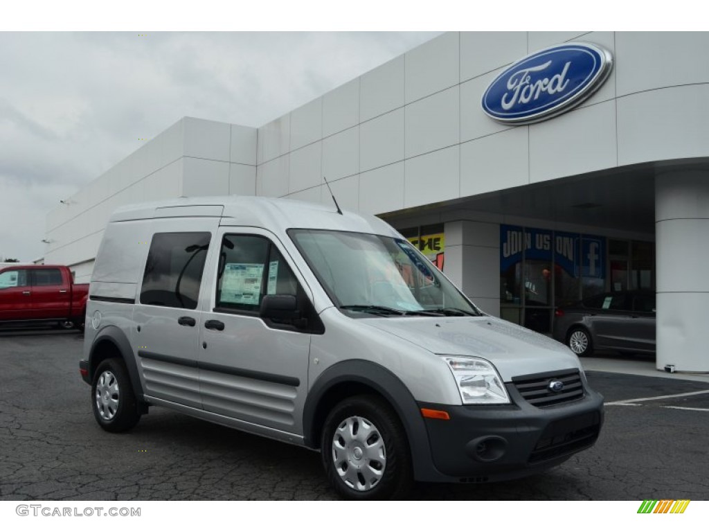 2013 Transit Connect XL Van - Silver Metallic / Dark Gray photo #1